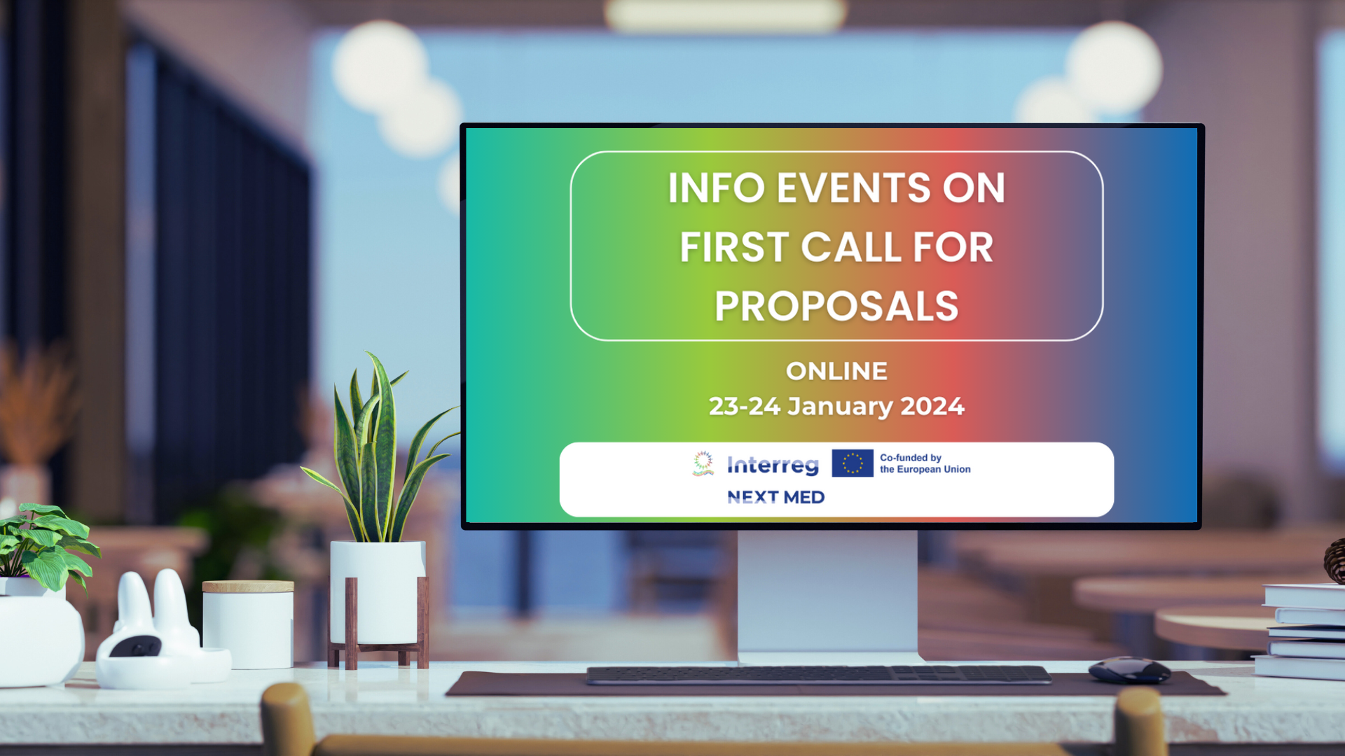 Join Interreg NEXT MED Online Information Events on the First Call for Proposals
