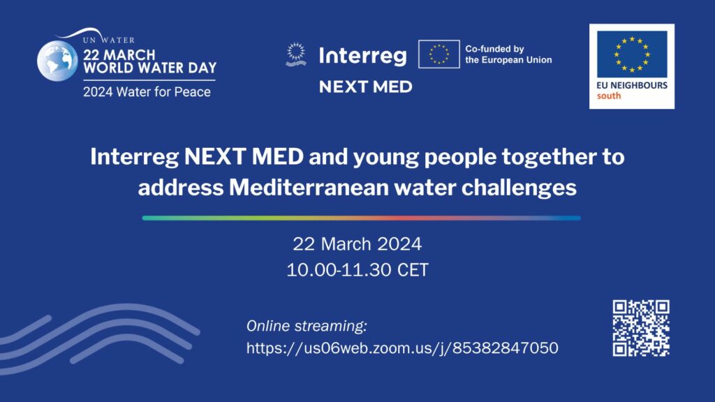 World Water Day: join our online dialogue with young people on Mediterranean water challenges