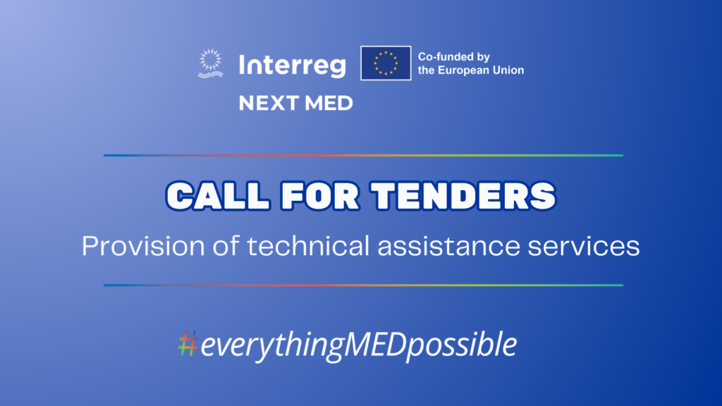 Call for tenders: provision of technical assistance services to the Interreg NEXT MED Programme