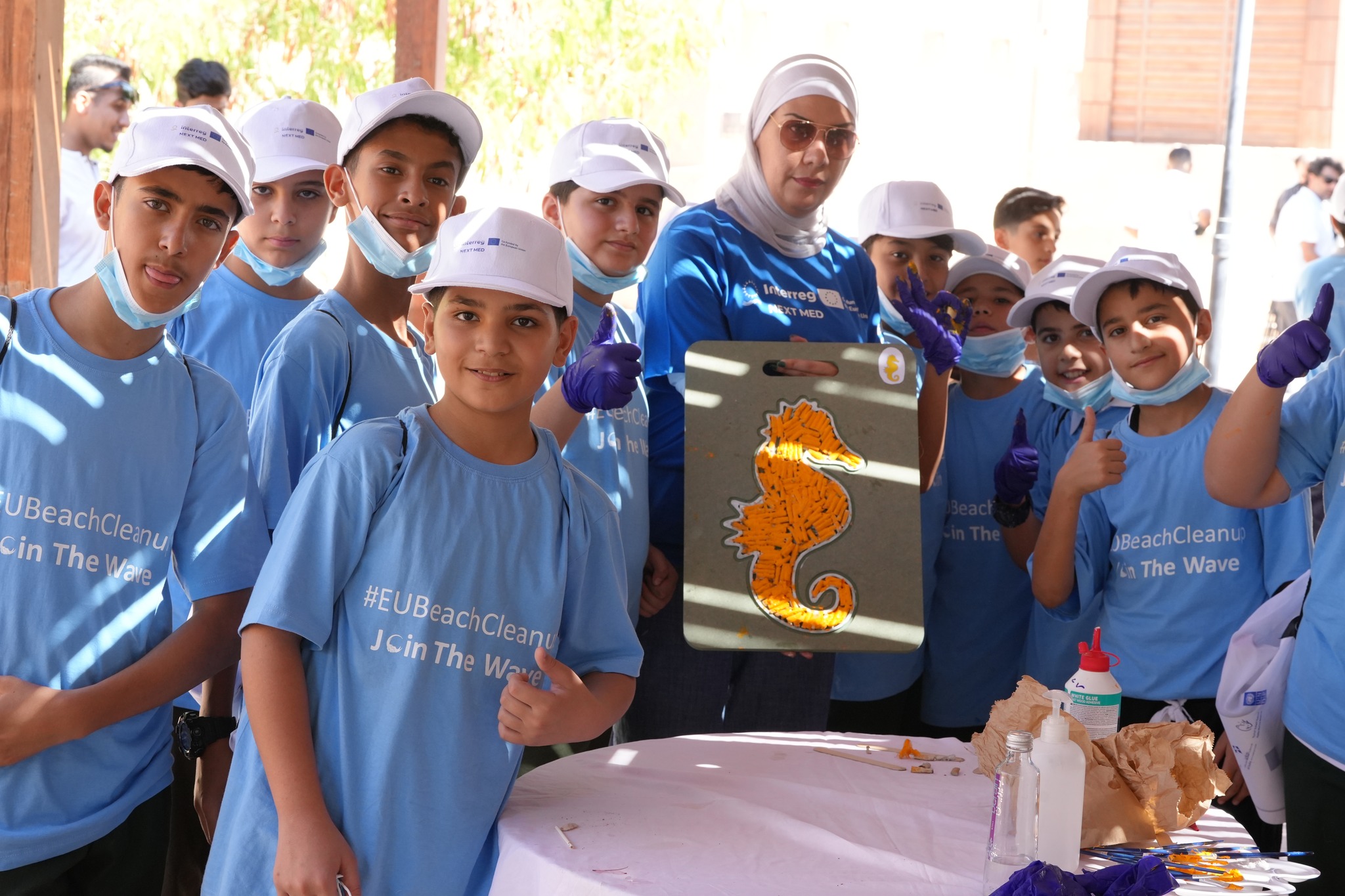 EU Beach Cleanup 2024 in Aqaba, Jordan