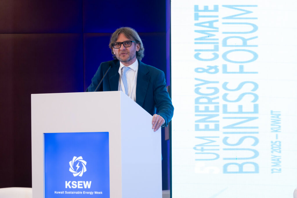 Martin Heibel (on the left side) from the Interreg NEXT MED Programme. 