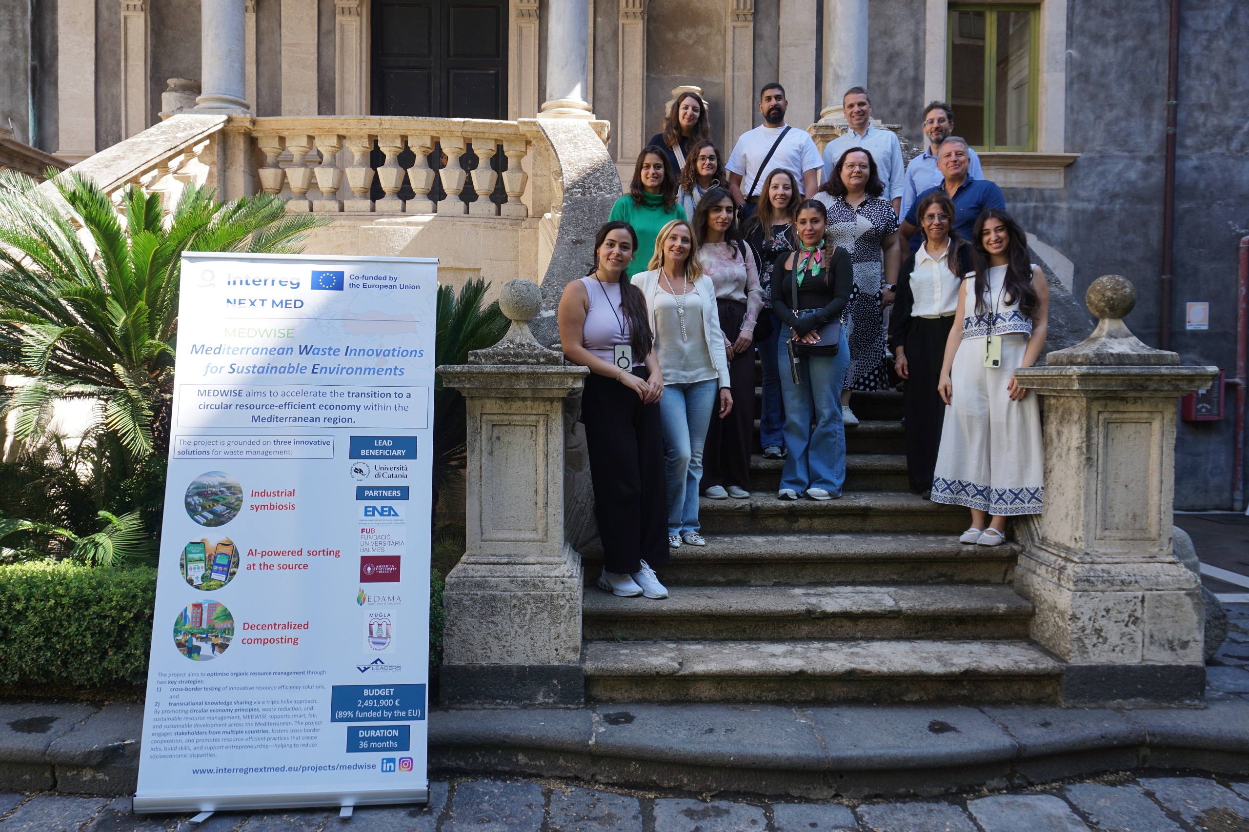 MEDWISE kicks off: 6 countries join forces to turn waste into value