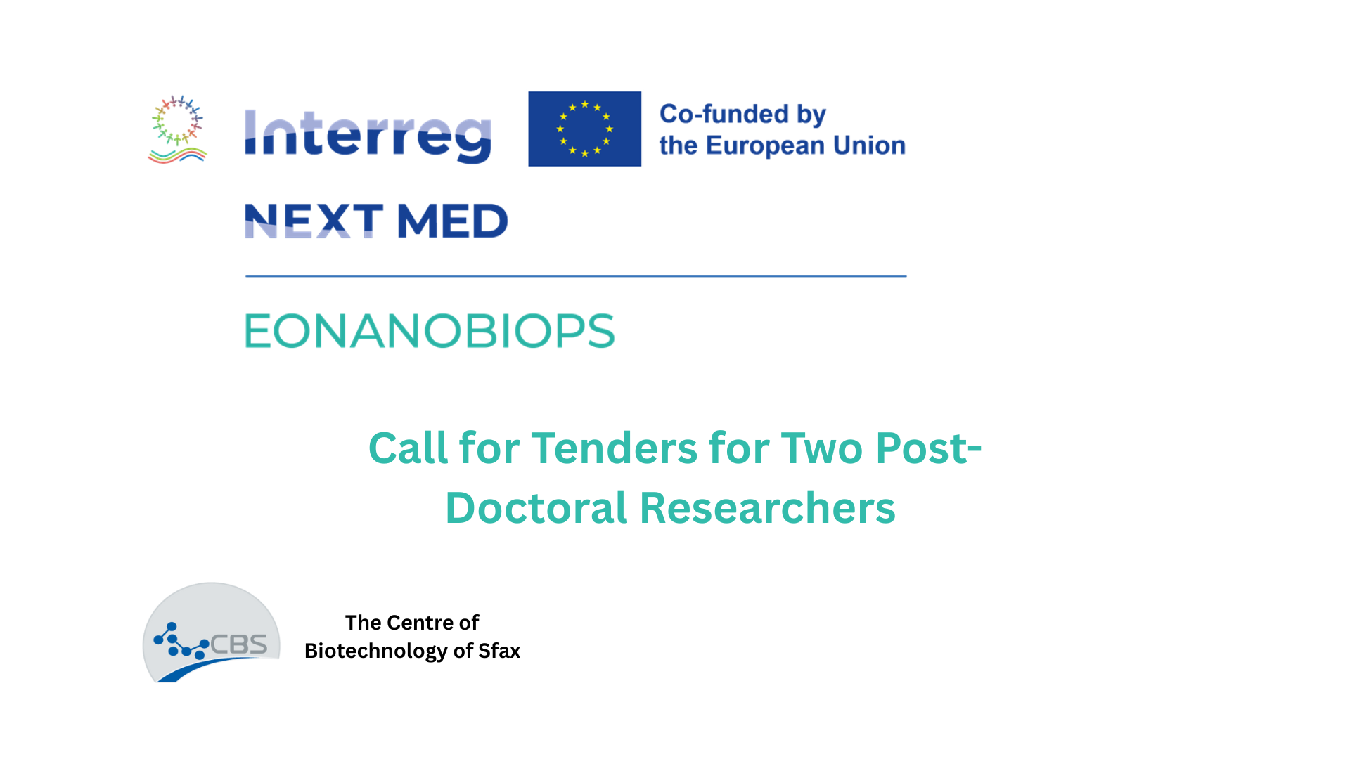 EONANOBIOPS Project Seeks Two Post-Doctoral Research Positions in Tunisia