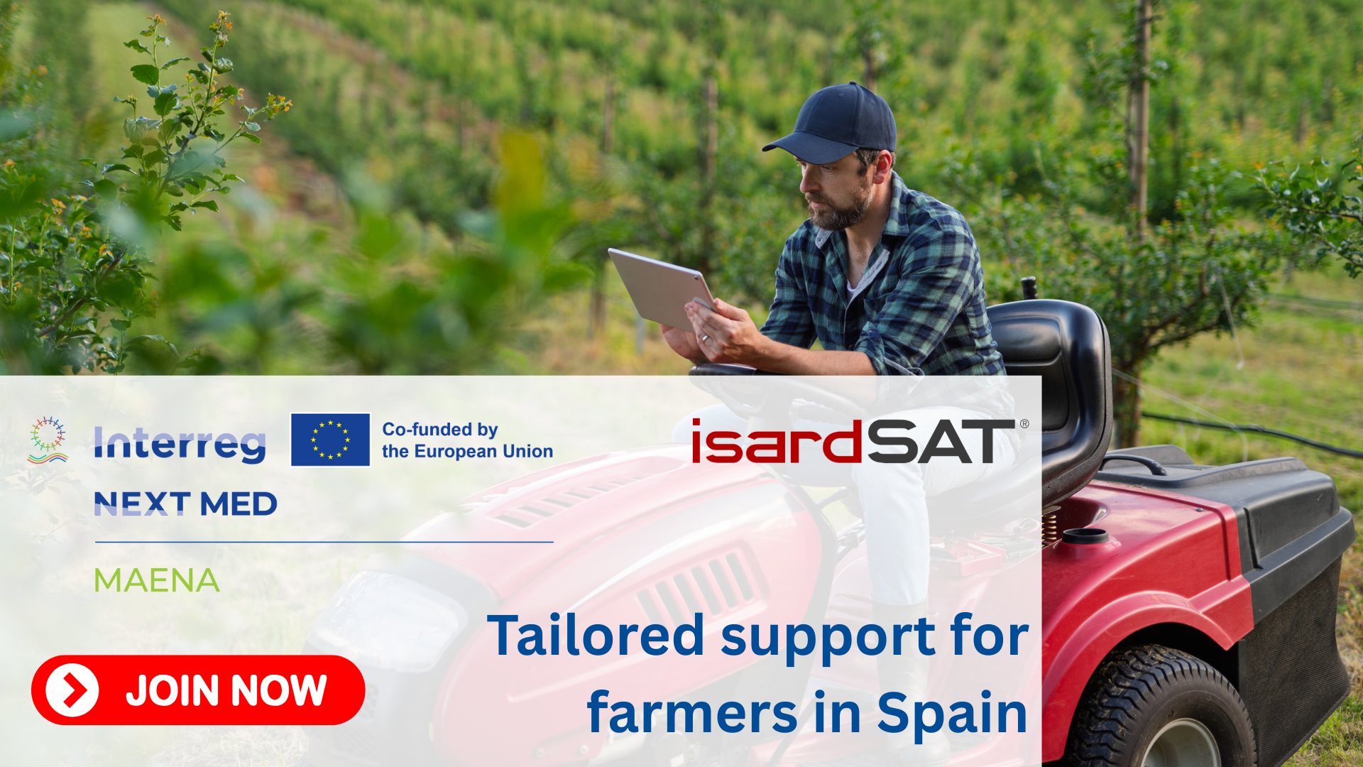 MAENA supports Spanish farmers in adopting efficient water management practices through a tailored mechanism