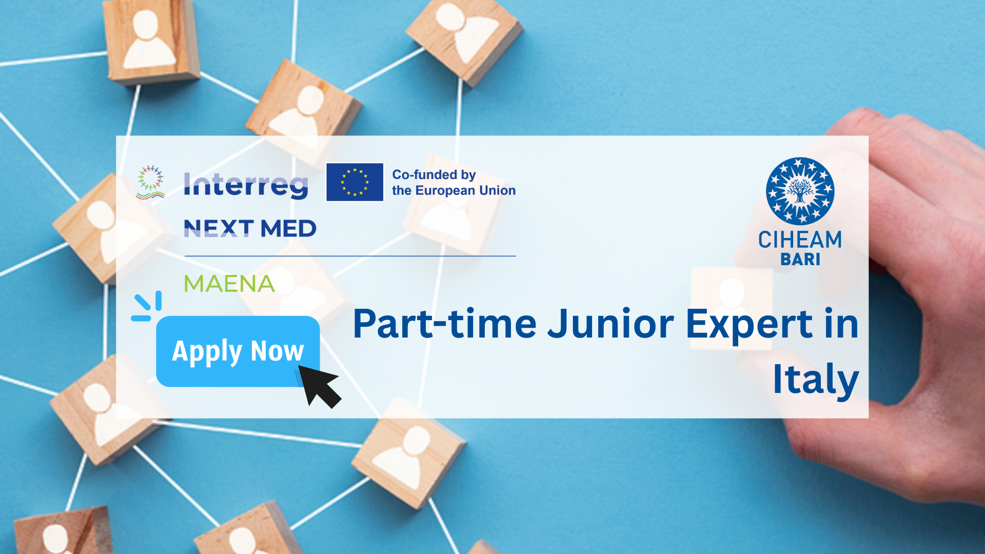 MAENA hires a part-time junior expert in Italy