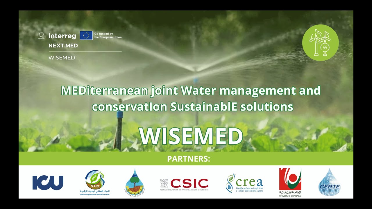 WISEMED: How to Promote Sustainable Water Management in Mediterranean Agriculture