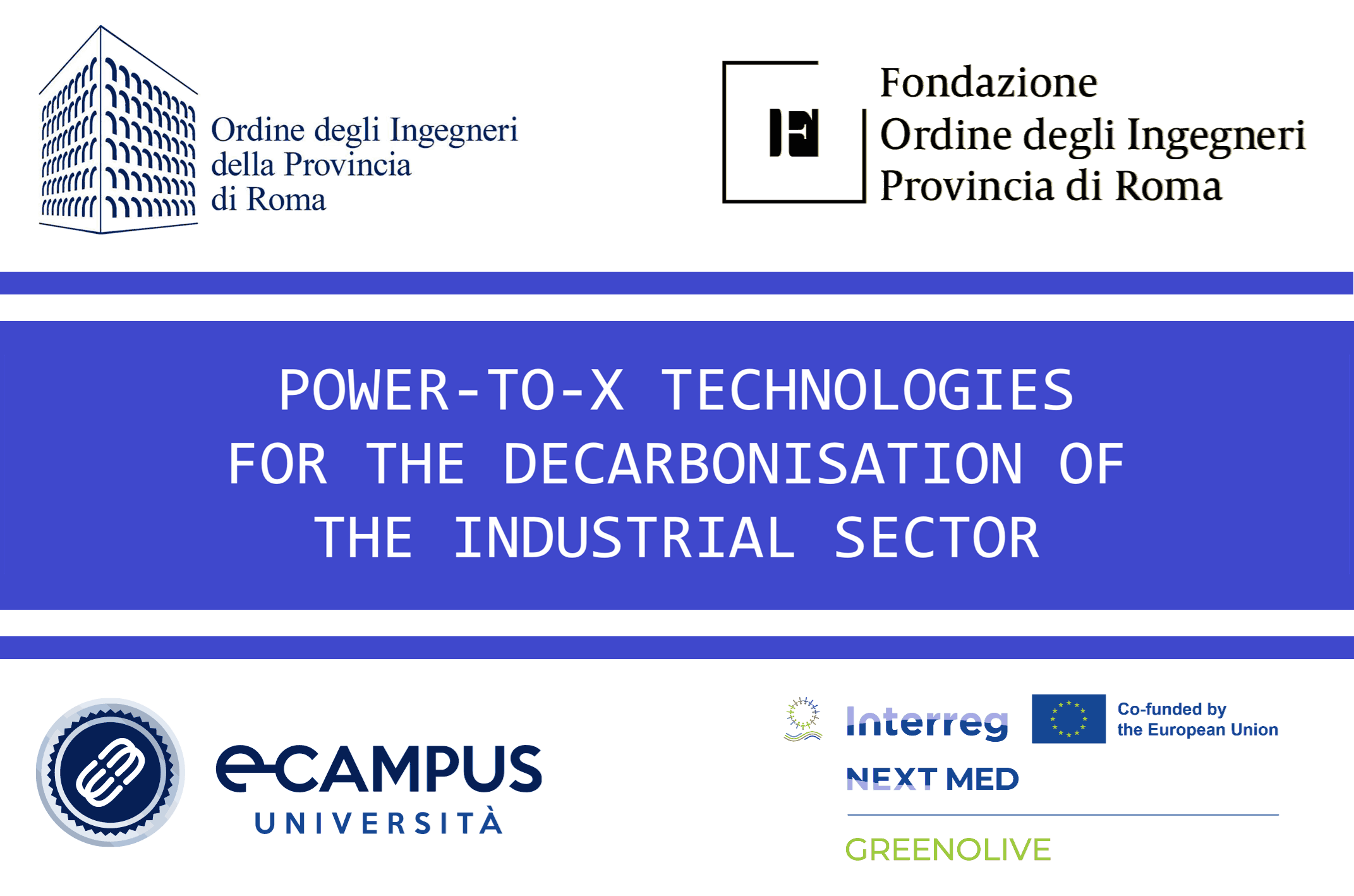 GREENOLIVE project presented at workshop on Power-to-X technologies in Rome