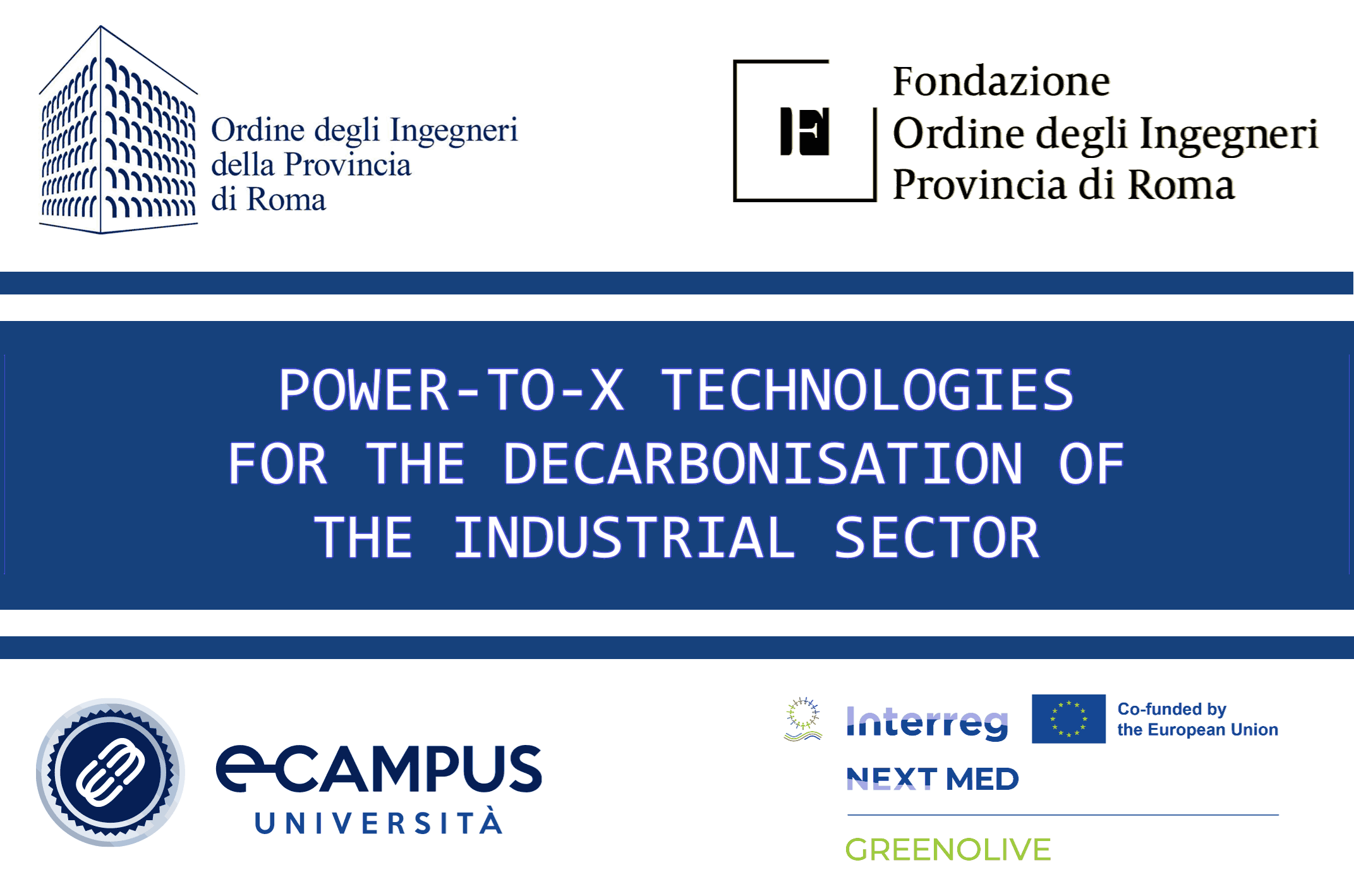 GREENOLIVE project presented at workshop on Power-to-X technologies in Rome