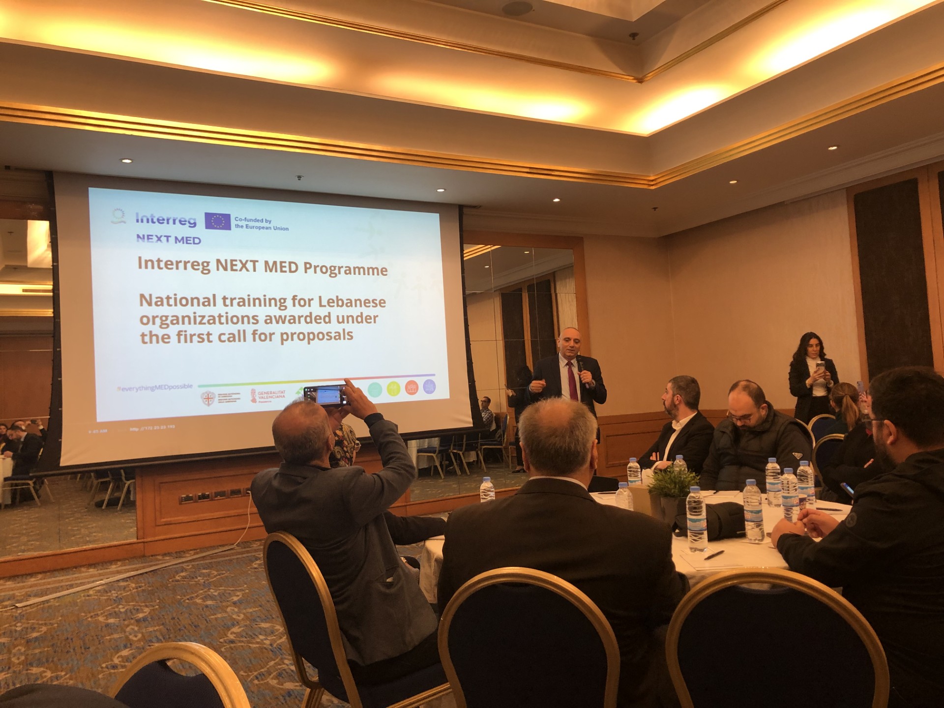 CAREMED: Lebanese University Partner Strengthens Engagement at Interreg NEXT MED Launch Event in Lebanon