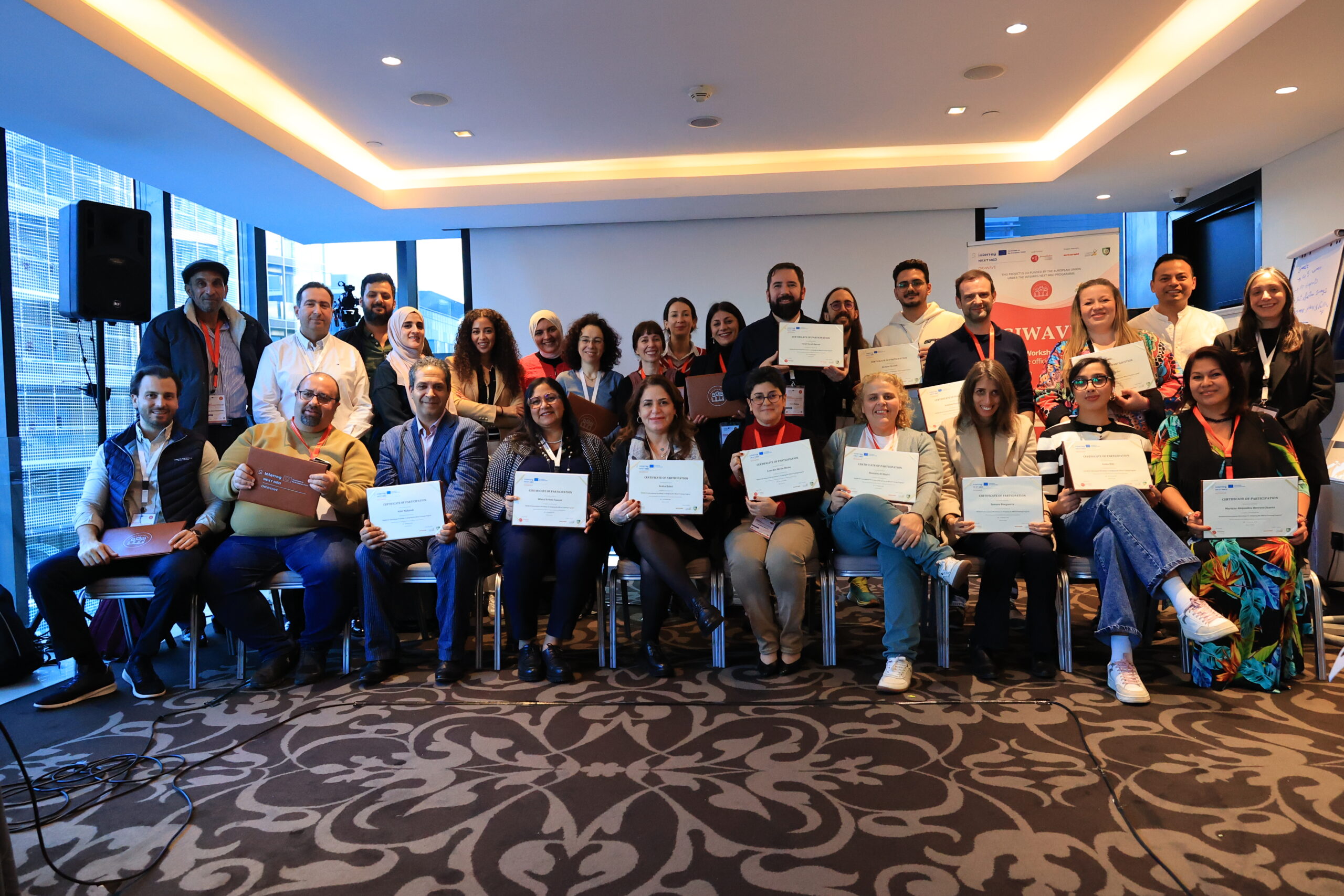 DIGIWAVE engages experts in Amman to co-design an inclusive digital training model for the Mediterranean DIGIWAVE engages experts in Amman to co-design an inclusive digital training model for the Mediterranean