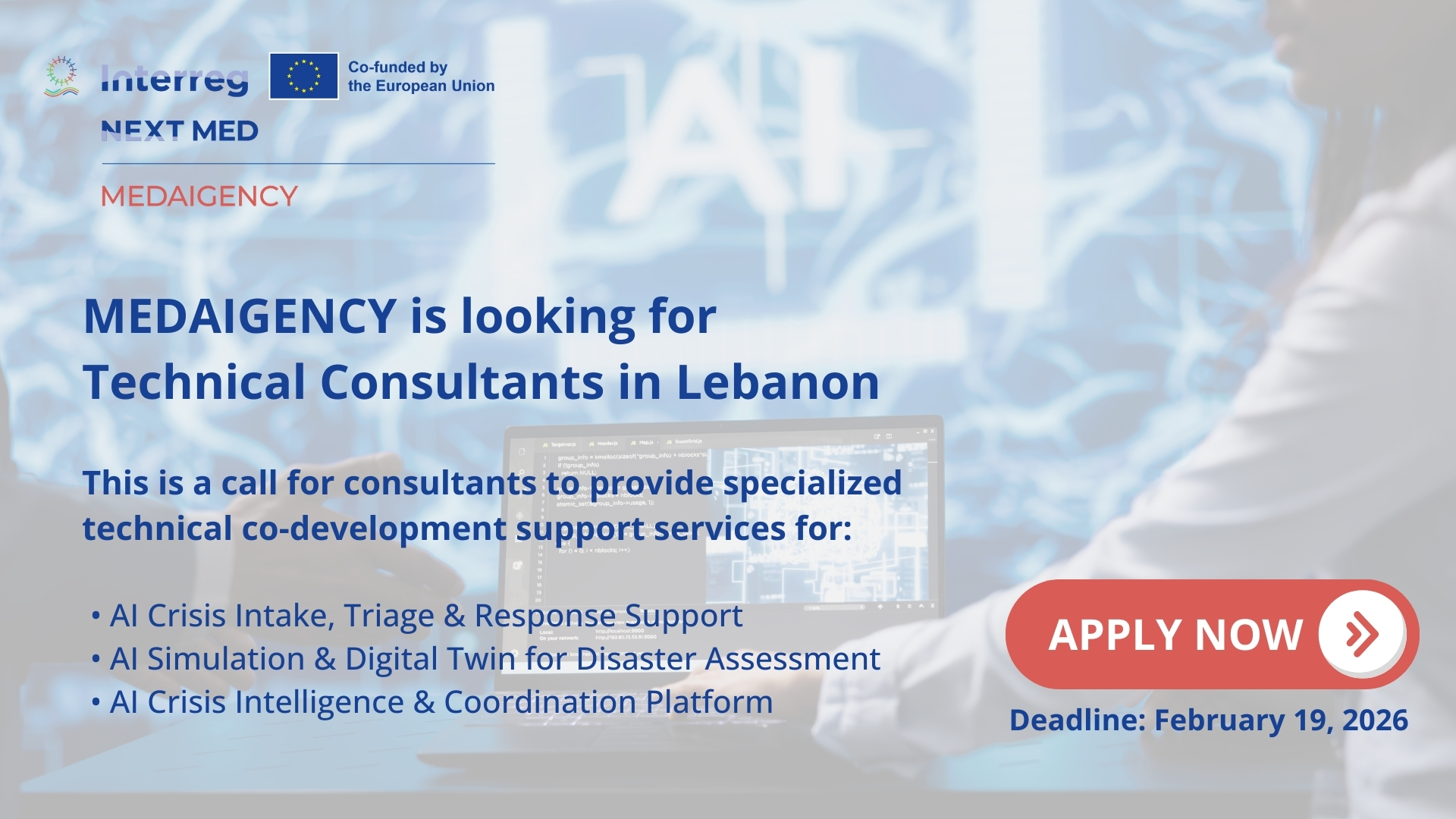 MEDAIGENCY is looking for Technical Consultants in Lebanon MEDAIGENCY is looking for Technical Consultants in Lebanon