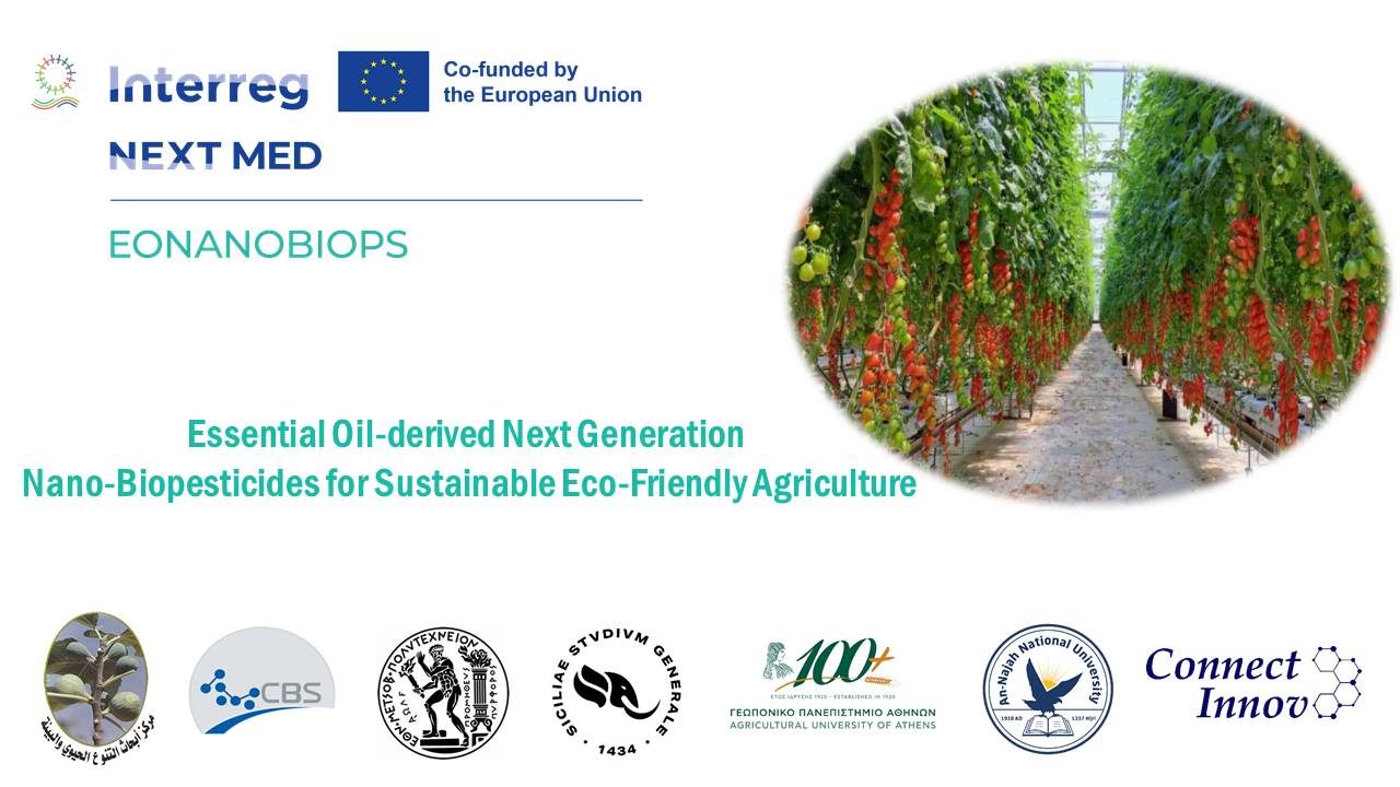 EONANOBIOPS: Advancing Innovation in Essential Oil–Based Nano-Biopesticides for Tomato Crops