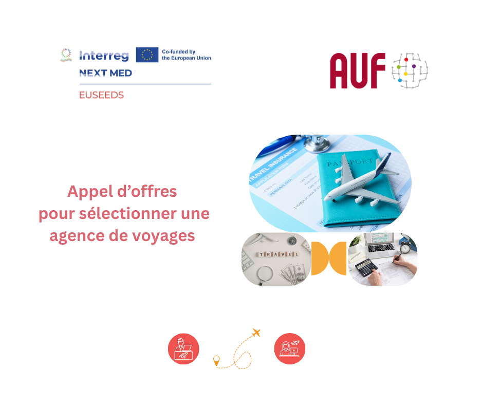 EUSEEDS : Appel d’offres pour sélectionner une agence de voyages au Liban EUSEEDS : Appel d’offres pour sélectionner une agence de voyages au Liban