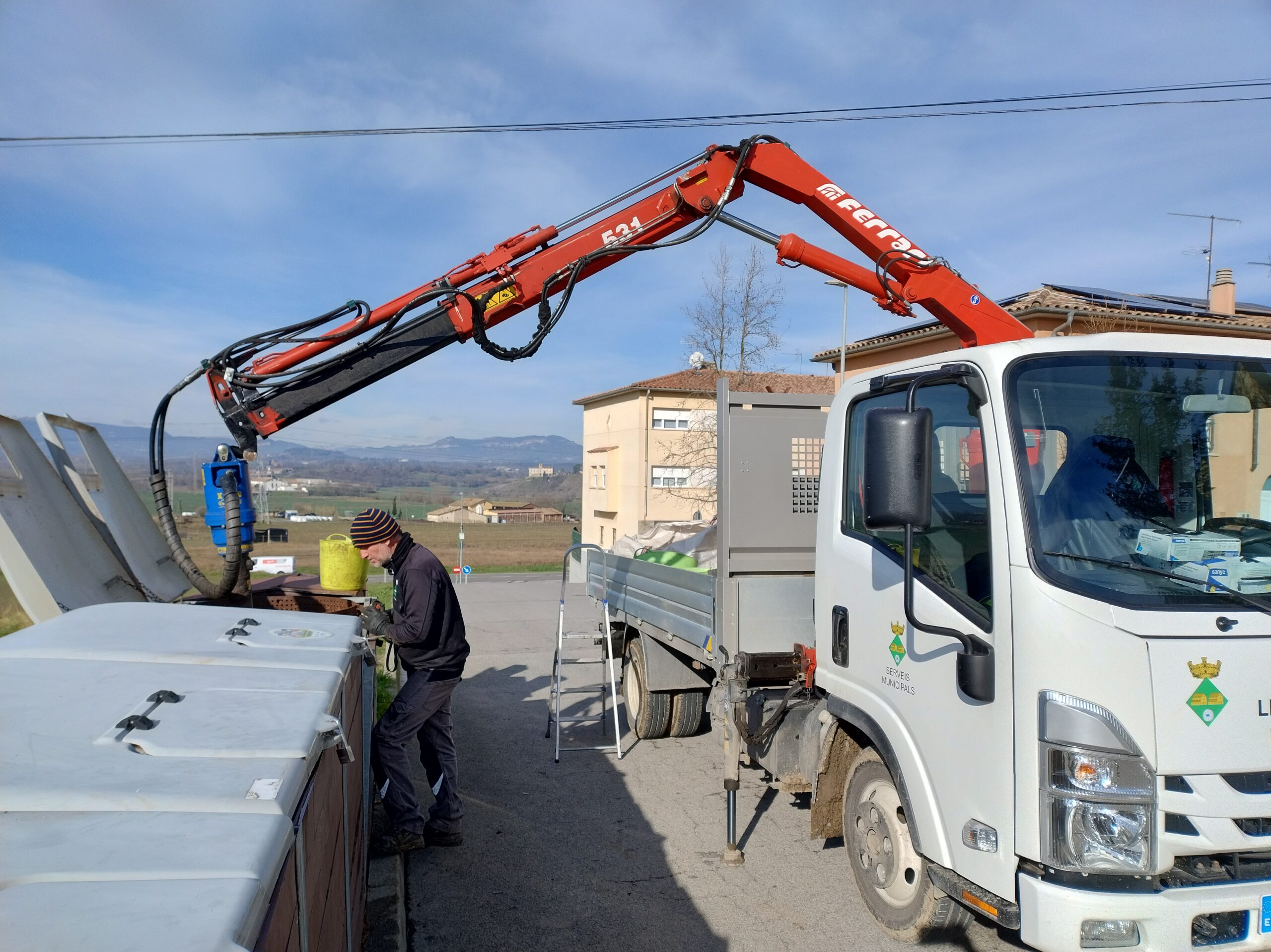 MEDWISE starts field diagnosis of the decentralised composting system in Les Masies de Roda (Spain)