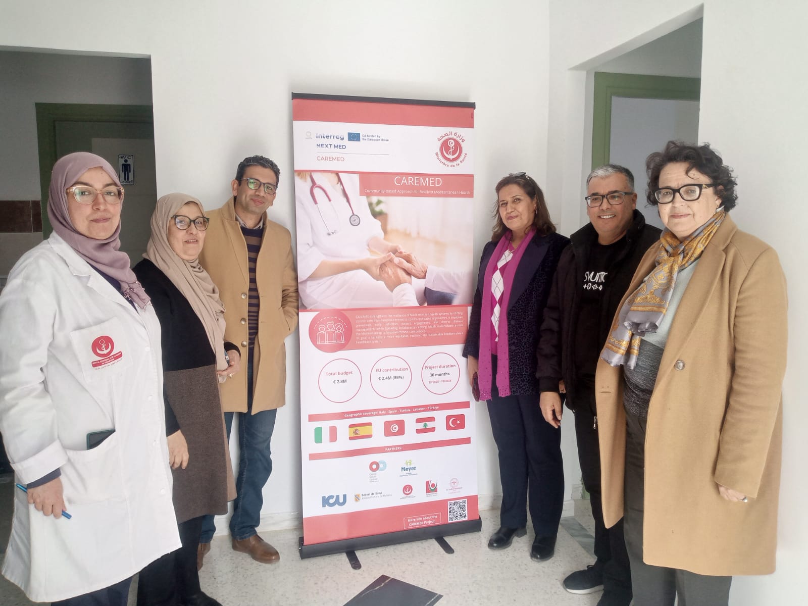 CAREMED launches in Kerkena, Tunisia, to strengthen community health in the Mediterranean