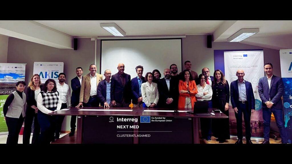 CLUSTERATLAS4MED – Kick off meeting, Potenza, Italy | 6-7 Nov.