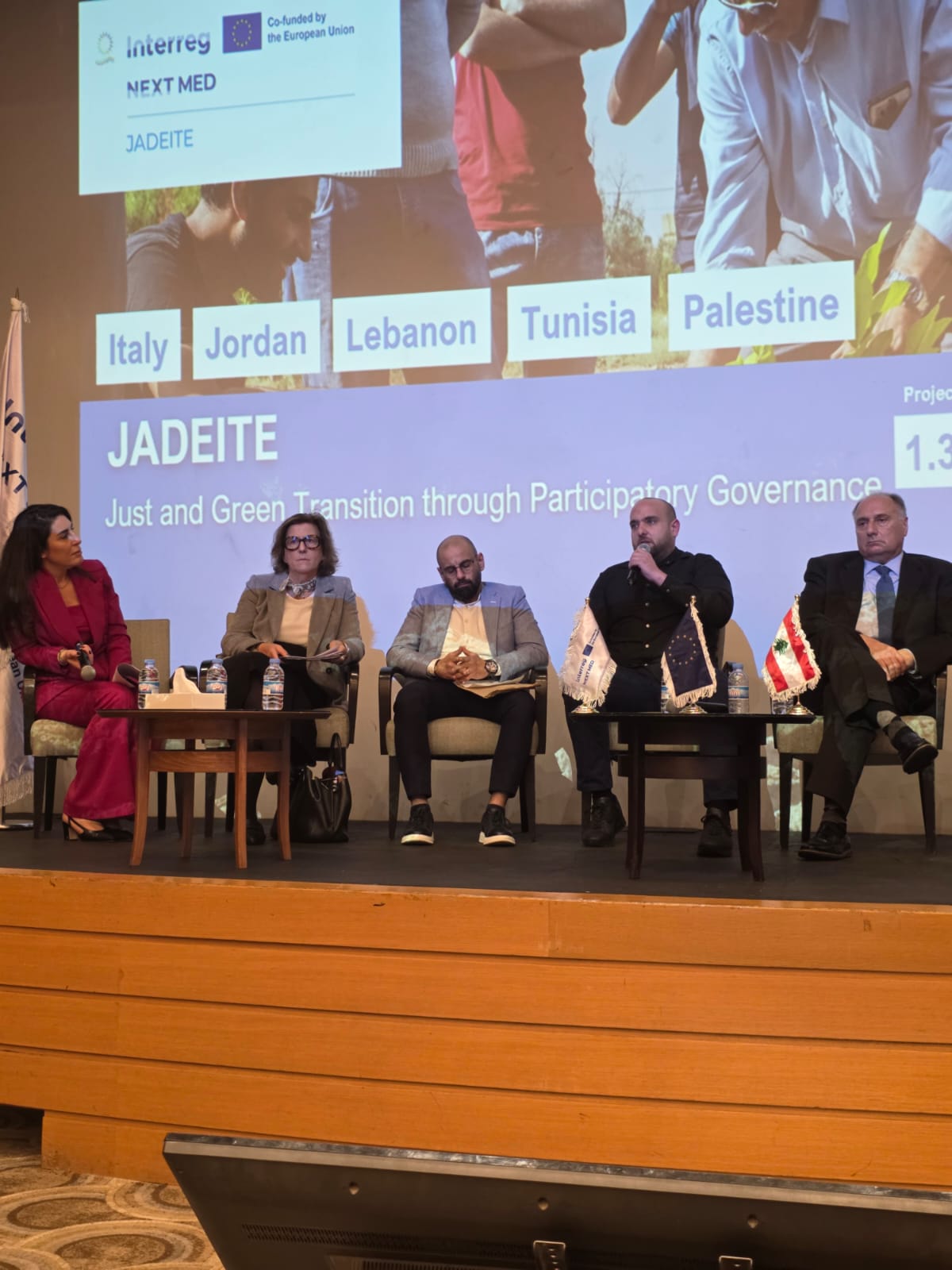 JADEITE Showcases Participatory Governance Leadership at the NEXT MED Programme Launch in Lebanon