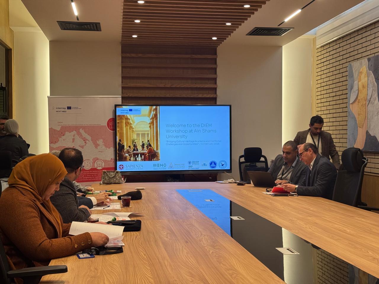 DIEM Workshop on Bridging Cultural Heritage Academia and the Market held in Egypt