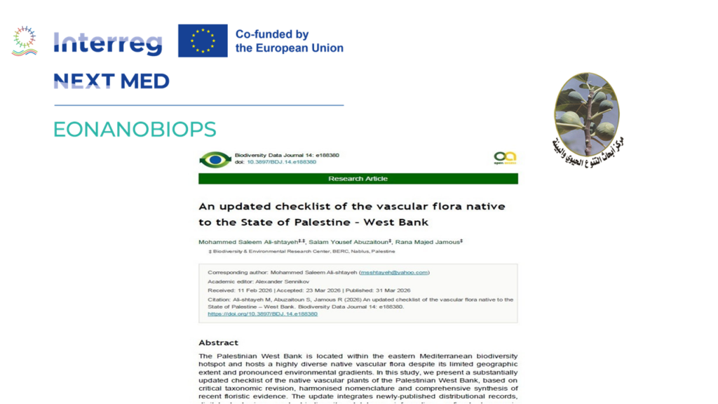 EONANOBIOPS: Palestinian flora powers eco-friendly alternatives to chemical pesticides
