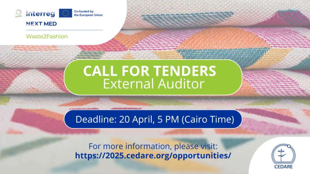 Waste2Fashion – Call for the selection of an External Auditor in Egypt