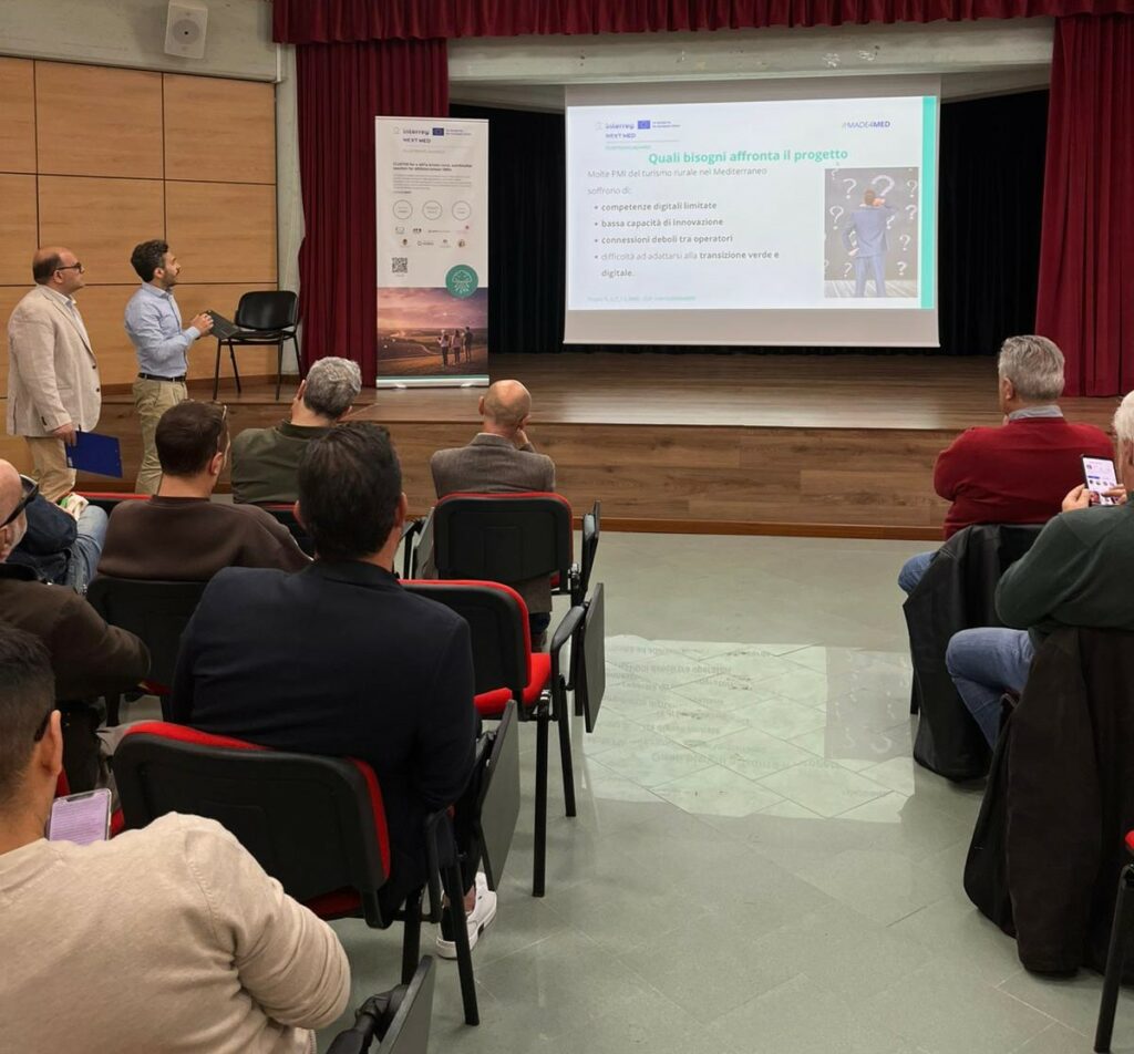 CLUSTERATLAS4MED: stakeholder meeting in Southern Italy strengthens dialogue on rural tourism development in the Euro-Mediterranean area