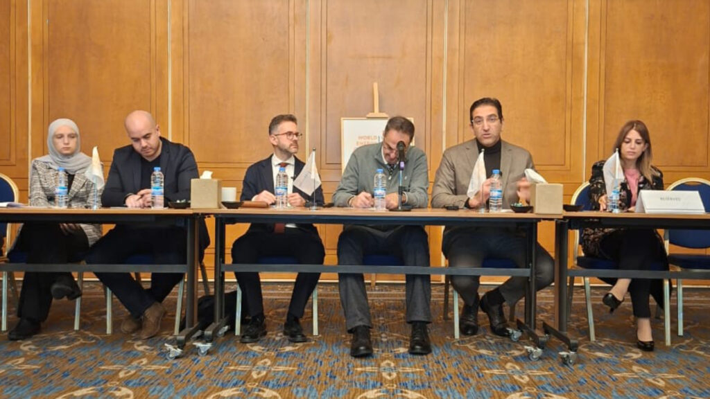 Presentation during a World Energy Council gathering in Beirut.